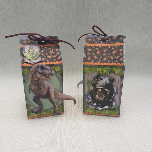 Caixa Milk Dinossauro