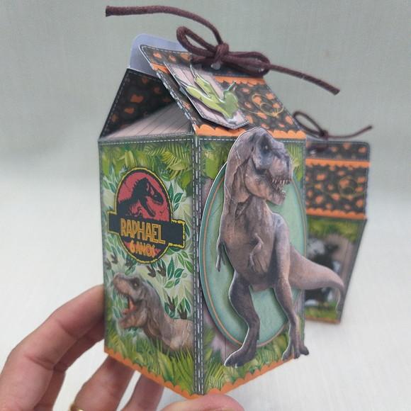 Caixa Milk Dinossauro