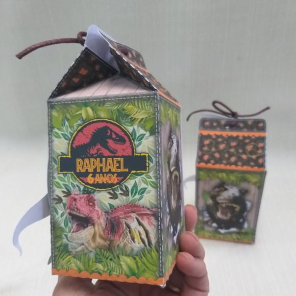 Caixa Milk Dinossauro