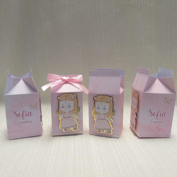 Caixa Milk Minnie Rosa