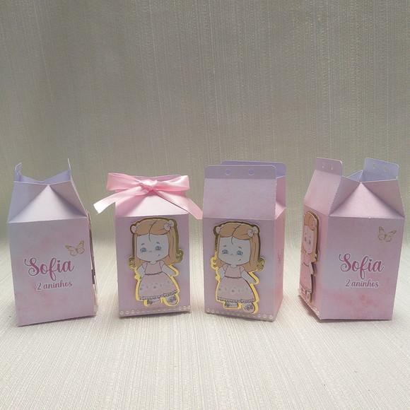 Caixa Milk Minnie Rosa