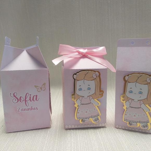 Caixa Milk Minnie Rosa