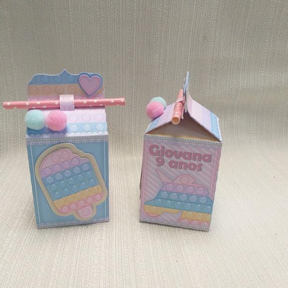 Caixa Milk Pop It