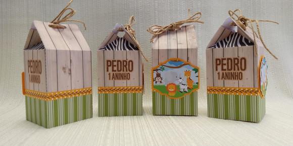 Caixa Milk Safari