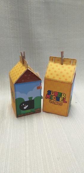 Caixa Milk Super Mario Bross
