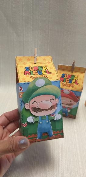 Caixa Milk Super Mario Bross