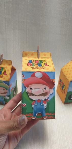 Caixa Milk Super Mario Bross