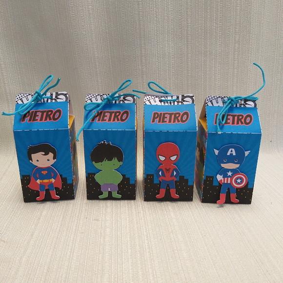 Caixa Milk Vingadores