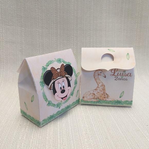 Caixa Minnie Safari