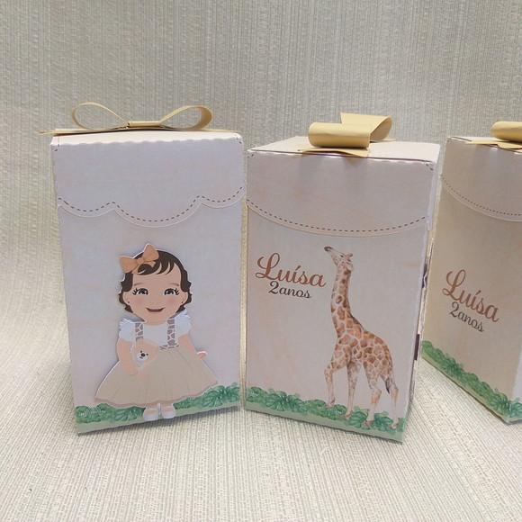Caixa Minnie Safari