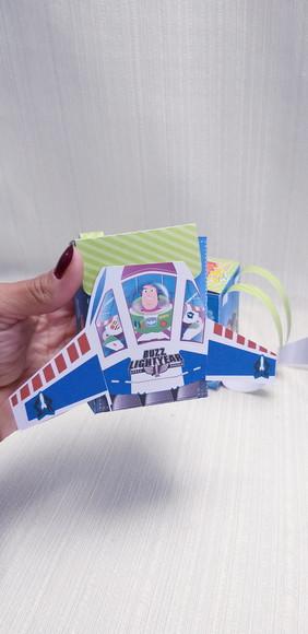 Caixa Mochila Buzz Toy Story