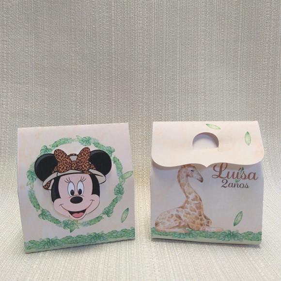Caixa Minnie Safari