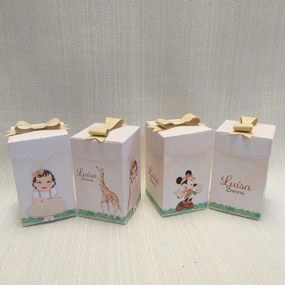 Caixa Minnie Safari