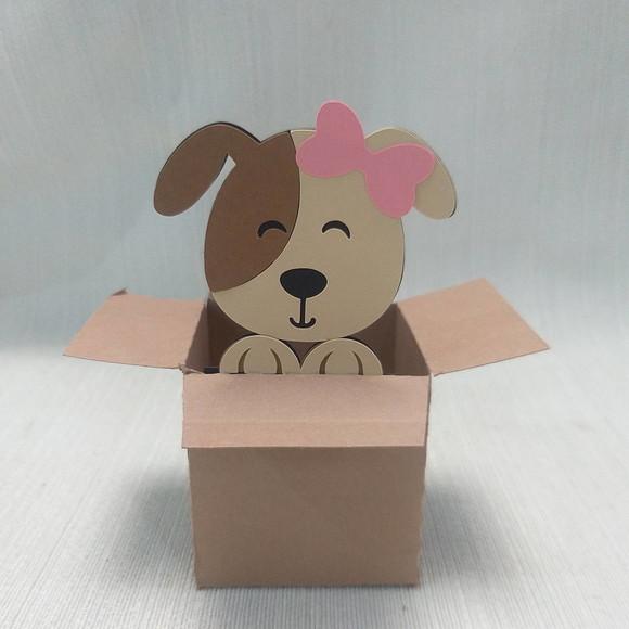 Caixa Mudança Cachorrinho