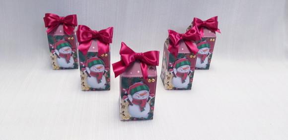 Caixa Natal para Bombom