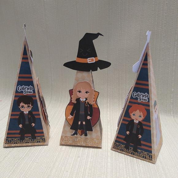 Caixa Piramide Harry Potter