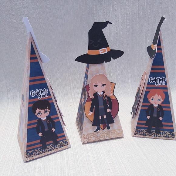 Caixa Piramide Harry Potter