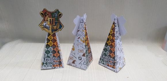 Caixa Piramide Harry Potter