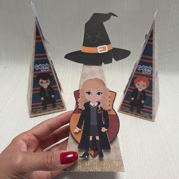 Caixa Piramide Harry Potter