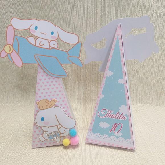 Caixa Pirâmide Hello Kitty
