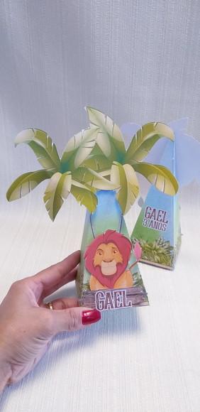 Caixa Piramide Rei Leão