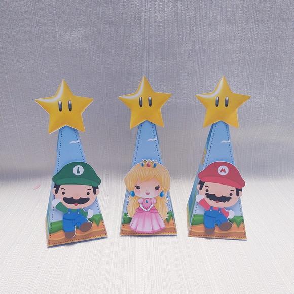 Caixa Piramide Super Mario Bross