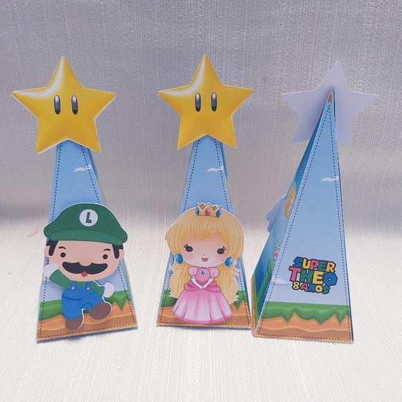 Caixa Piramide Super Mario Bross
