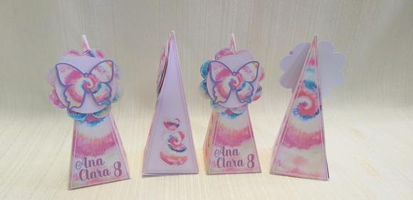 Caixa Piramide Tie Die