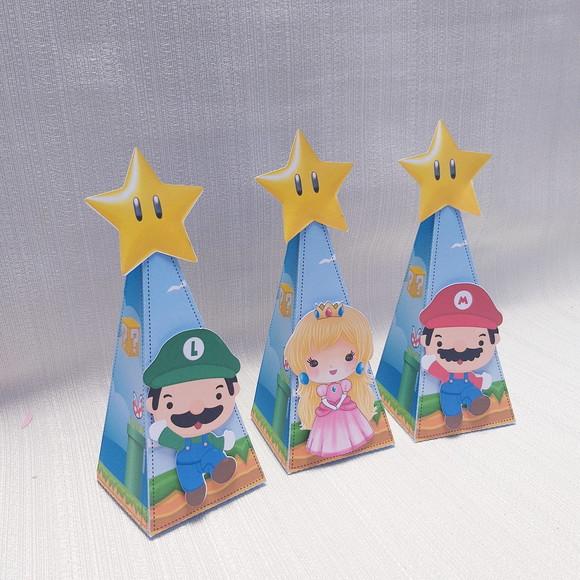 Caixa Piramide Super Mario Bross