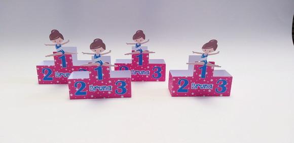 Caixa Podio Ginastica Artistica Pink
