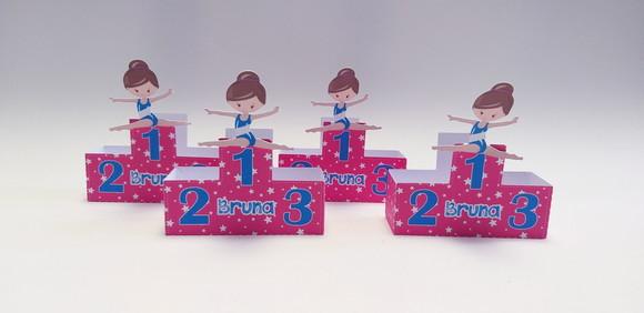 Caixa Podio Ginastica Artistica Pink