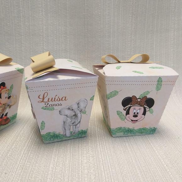 Caixa Sushi Minnie Safari