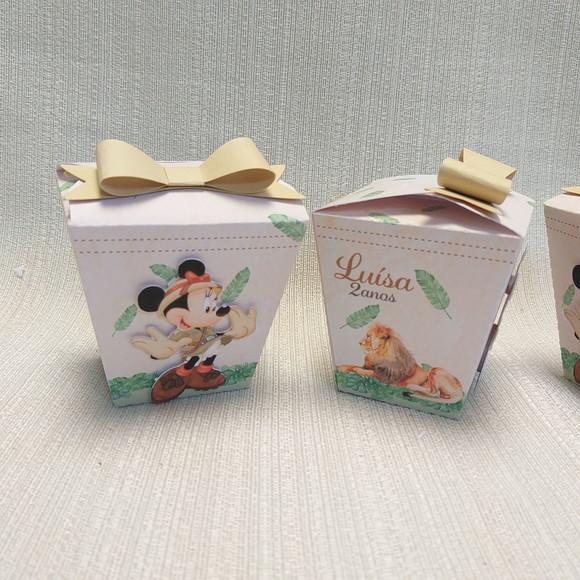 Caixa Sushi Minnie Safari