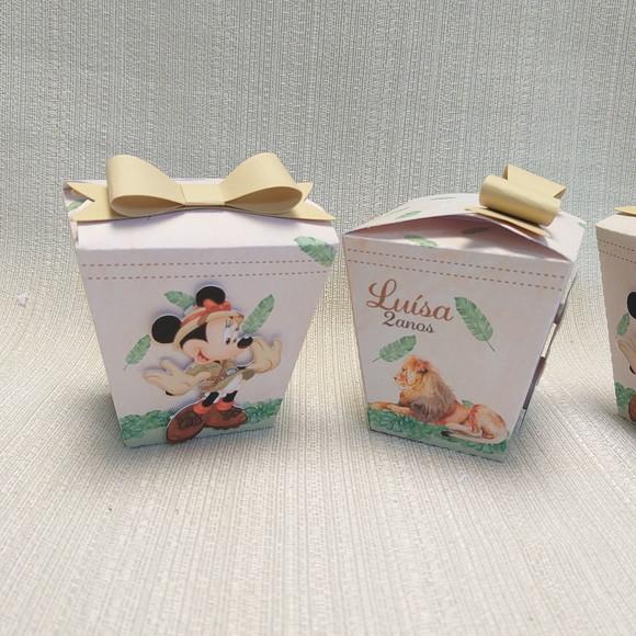 Caixa Sushi Minnie Safari