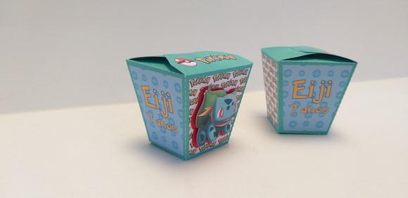 Caixa Sushi Pokemon