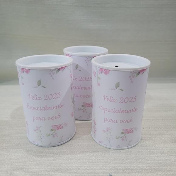 Cofrinho Floral - Lembrança Maternidade
