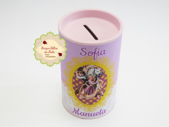 Cofrinho Rapunzel
