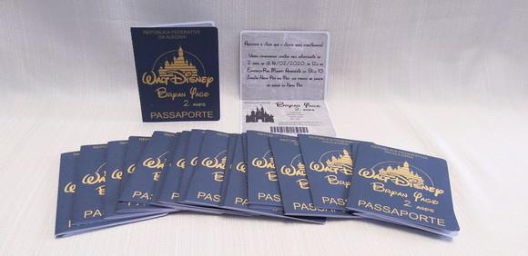 Convite Passaporte Infantil