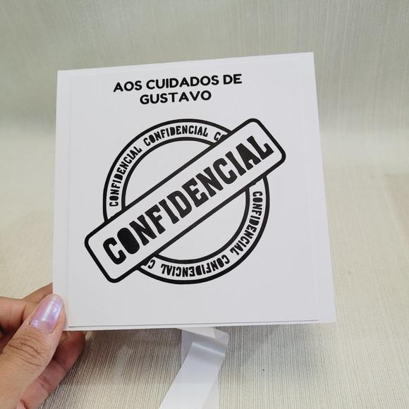 Convite Segurança dos Alianças - Caixa Nutella