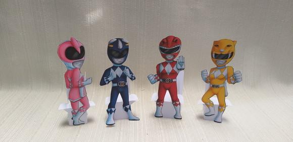 Display de Mesa Power Rangers