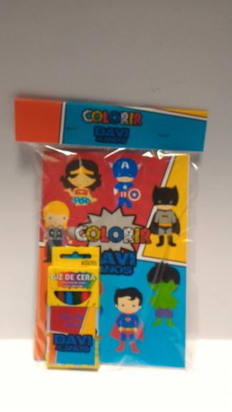 Kit Colorir Vingadores