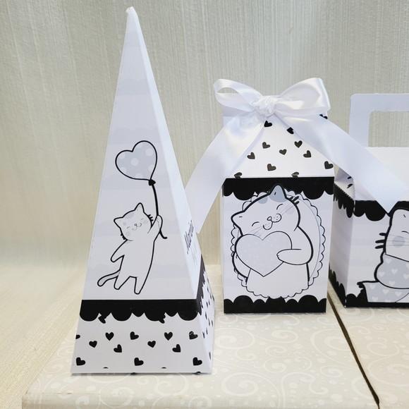 Kit Festa Gatinho 20 Itens