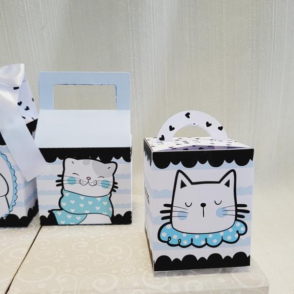 Kit Festa Gatinho 60 Itens