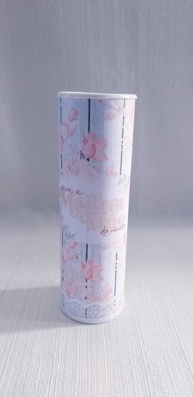 Lata Dia das Mães - Papelão com Tampa e Fundo Plástico