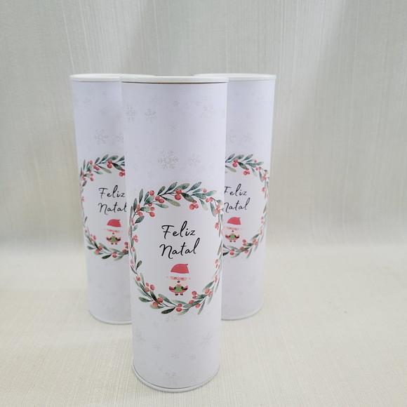 Lata Natal Lembrancinha - 20 cm Altura