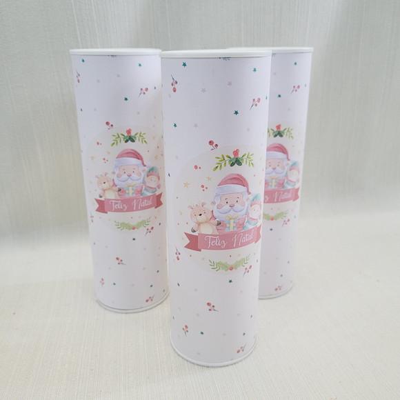 Lata Natal Lembrancinha - 20 cm Altura