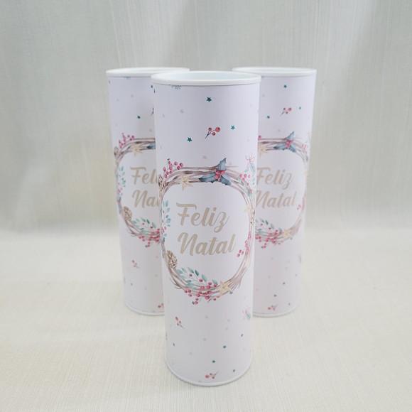 Lata Natal Lembrancinha - 20 cm Altura
