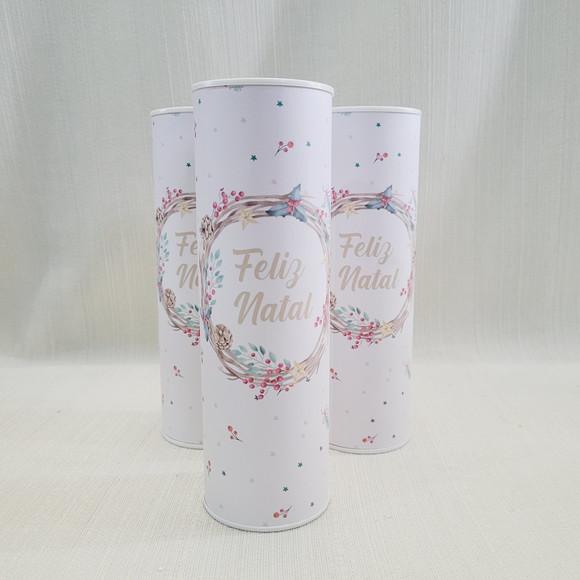 Lata Natal Lembrancinha - 20 cm Altura
