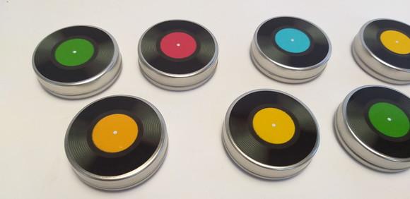 Latinha Disco Vinil