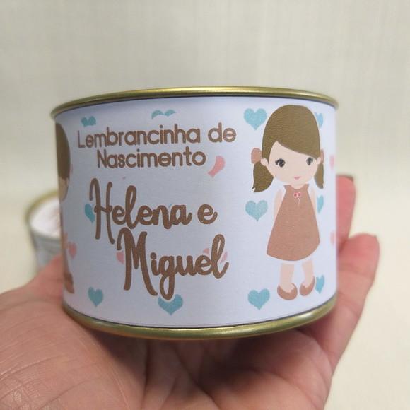Lembrancinha Maternidade - Tubolata 5x7cm